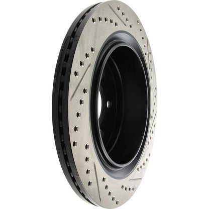 StopTech 127.65135R Rear Right Drilled Slotted Disc Brake Rotor for 12-20 F-150