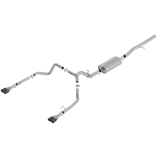 Borla Cat-Back Exhaust System - Touring | Multiple Fitments (140772BC)