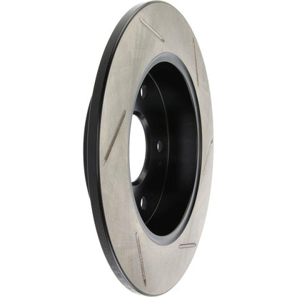 Stoptech Power Slot Slotted Rear Brake Rotor | 2006-2008 Honda Civic Si (126.40040SL)