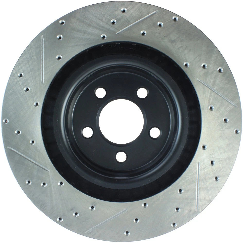 StopTech 127.63063L Front Left Drilled Slotted Brake Rotor for 2006-2019 Charger