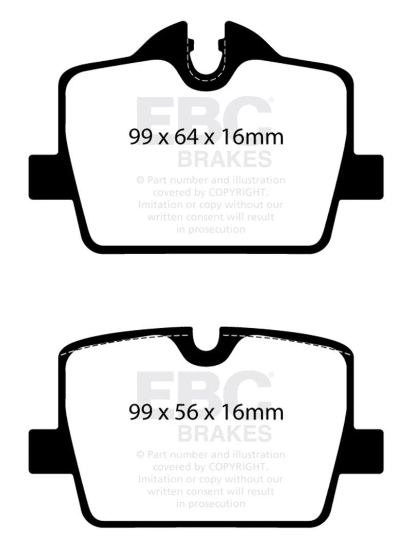 EBC 2019+ BMW Z4 G29 2.0T Bluestuff Rear Brake Pads