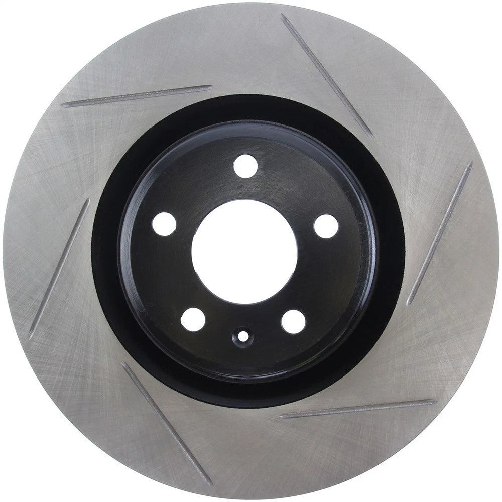 StopTech 126.33124SL Front Left Slotted Brake Rotor for 10-12 Audi S4 / 08-11 S5