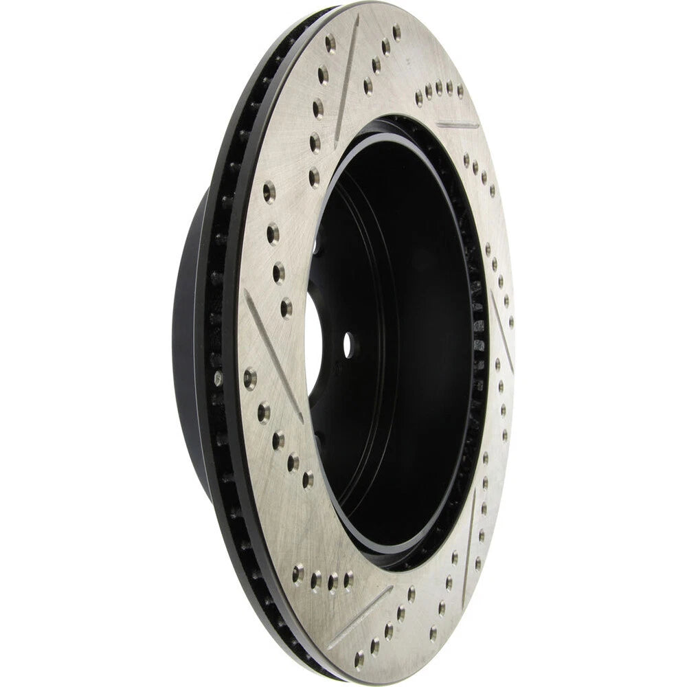 StopTech 127.44141L Rear Left Drilled Brake Rotor for 10-15 IS250 / 06-15 IS350