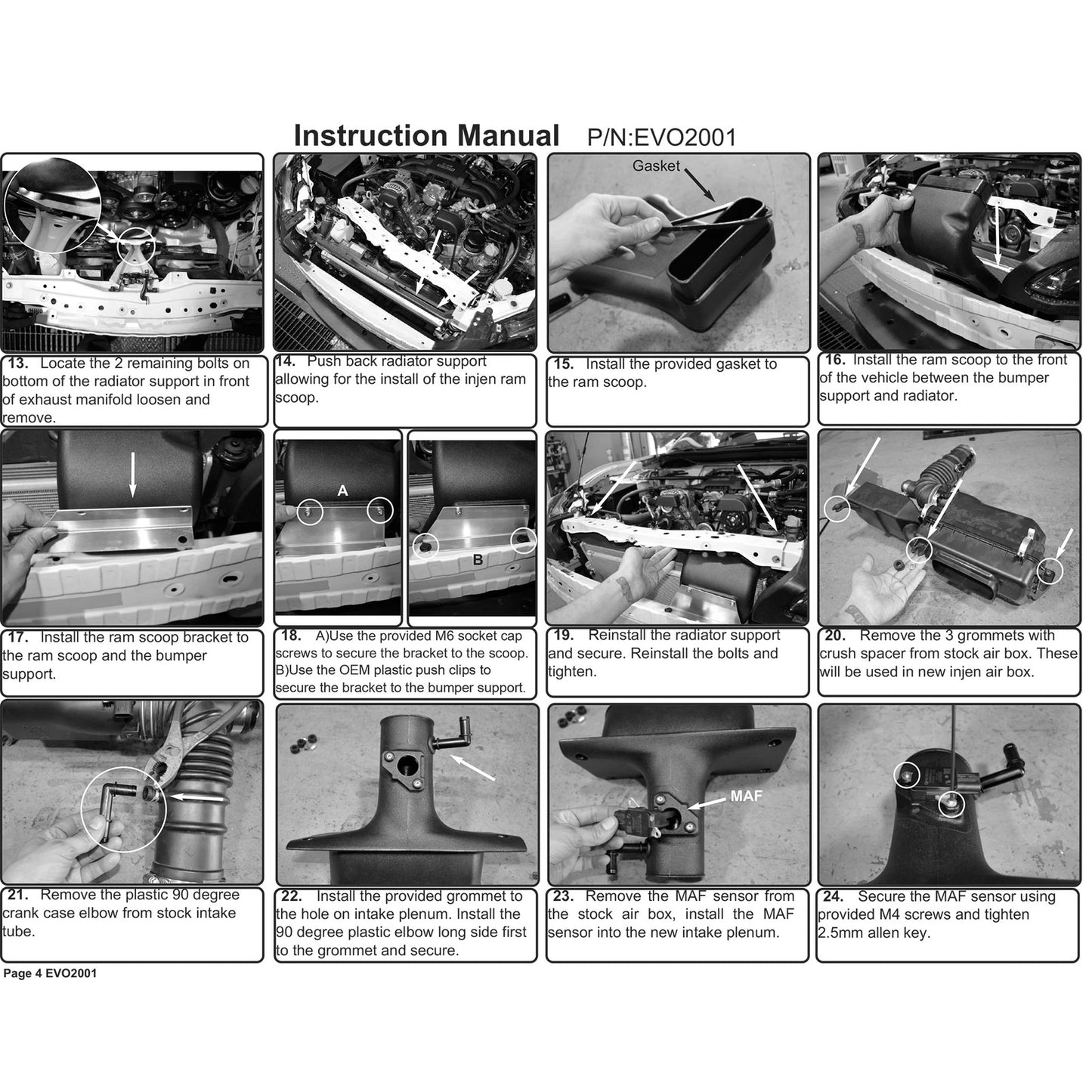 Injen Evolution Intake | Subaru BRZ / Toyota 86 / Scion FR-S (12-16 BRZ, 12-21 BRZ, 16-22 86) (EVO2001)