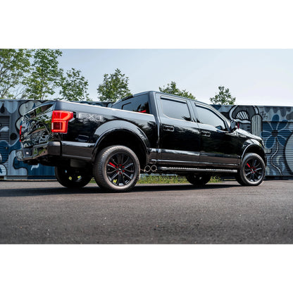 MBRP 3in Cat-Back Pre-Axle Dual Outlet Exhaust w/ 4in OD Tips | Ford F150 (15-20) (S5262304)