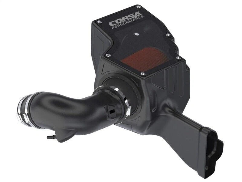 CORSA Forged Carbon Fiber/Plastic Closed Box Air Intake | Ford Mustang GT (44007, 419850)