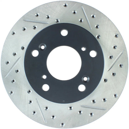 Stoptech Slotted And Drilled Brake Rotor | 2002-2006 Acura RSX (127.40056L)