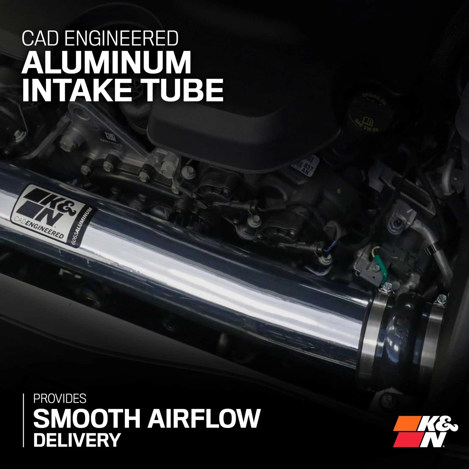 K&N Typhoon Performance Intake | Chrysler 300 (11-12) / Dodge Challenger/Charger (11-12) (69-2544TP)