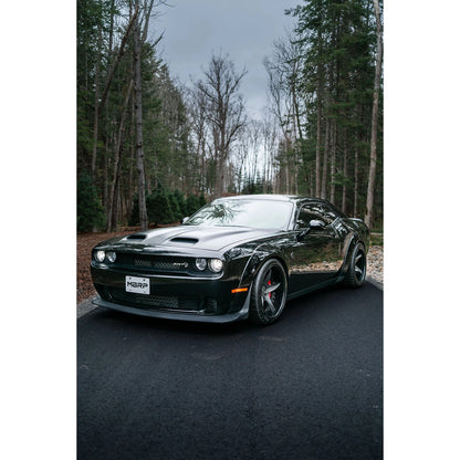 MBRP Perf Series 3in D&S Cat-Back Exhaust w/ CF Tips | Dodge Challenger 16+ (S71143CF)