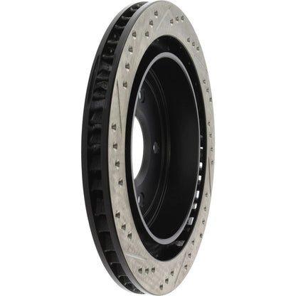 StopTech 127.62061L Rear Left Drilled Brake Rotor for 04-09 XLR / 97-13 Corvette
