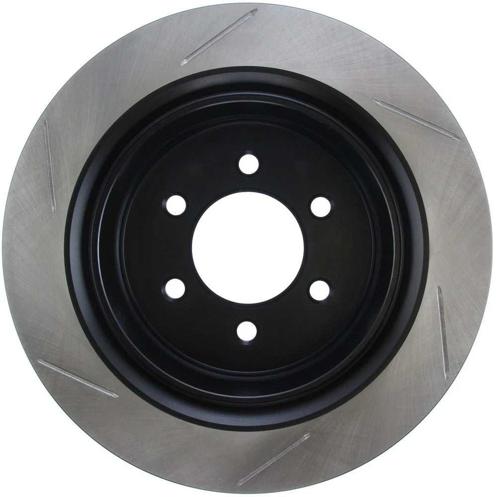 StopTech 126.65135SL Rear Left Slotted Brake Disc Rotor for 2012-2020 Ford F-150