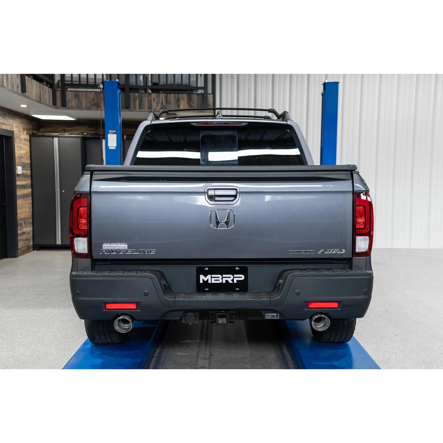MBRP T304 SS 2.5in Cat-Back Dual Split Rear Exit Exhaust | Honda Ridgeline (21-22) (S5901304)