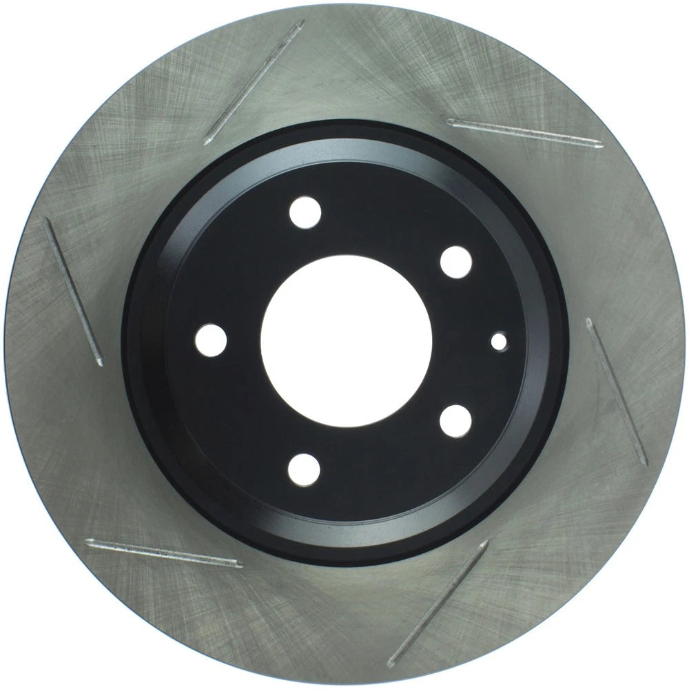 Stoptech Power Slot Slotted Rear Brake Rotor | 2003+ Mazda RX-8 (126.45072SL)