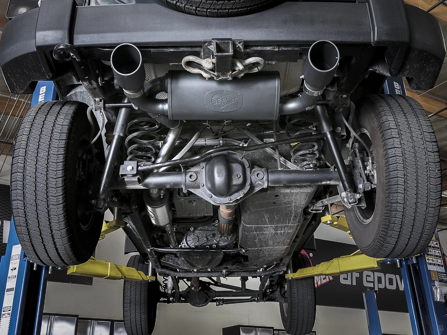 aFe Rebel Series 2.5in 409 SS Cat-Back Exhaust | Jeep Wrangler JK V6 3.6/3.8L (07+) (49-48062-B)
