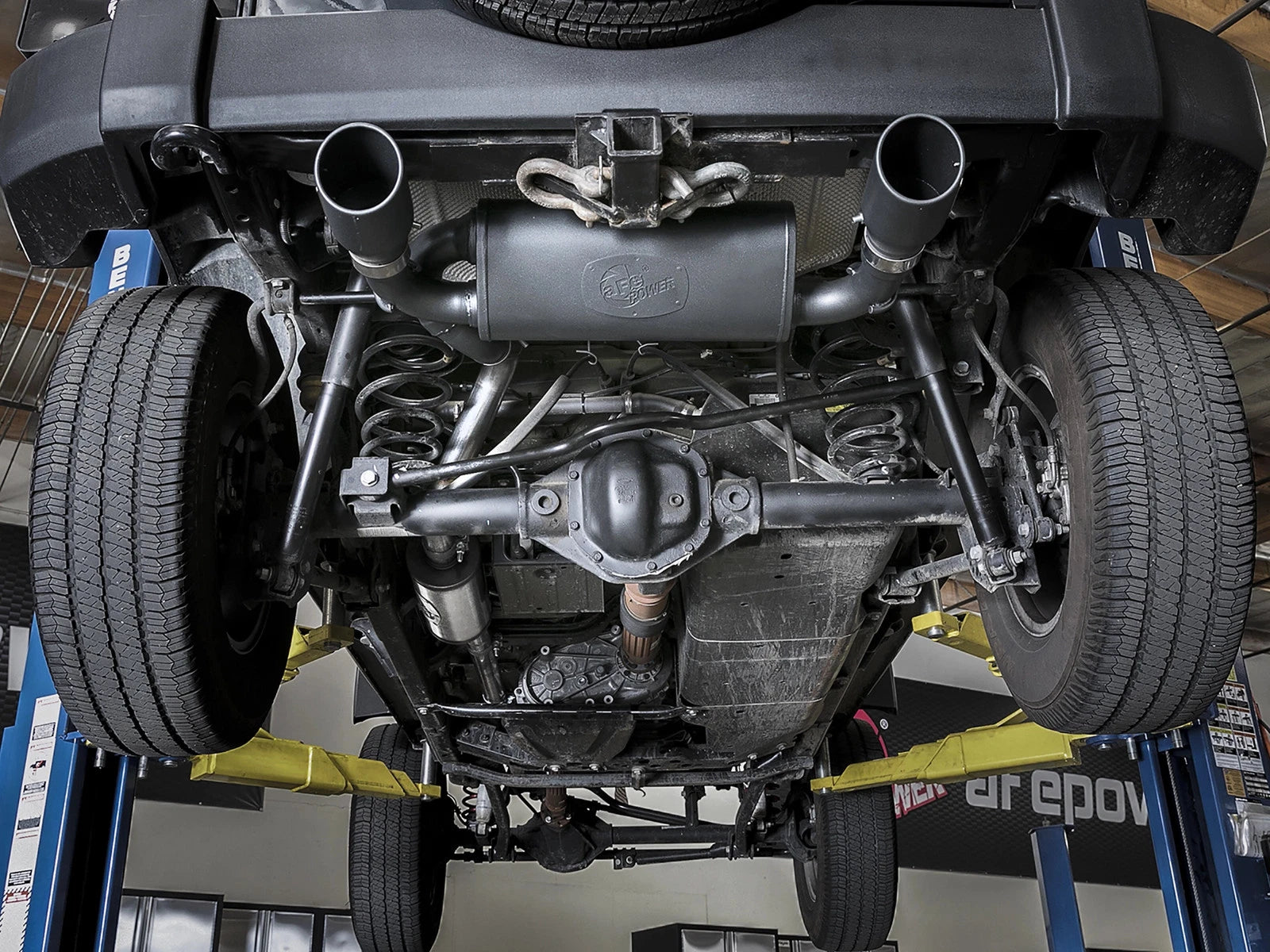 aFe Rebel Series 2.5in 409 SS Cat-Back Exhaust | Jeep Wrangler JK V6 3.6/3.8L (07+) (49-48062-B)