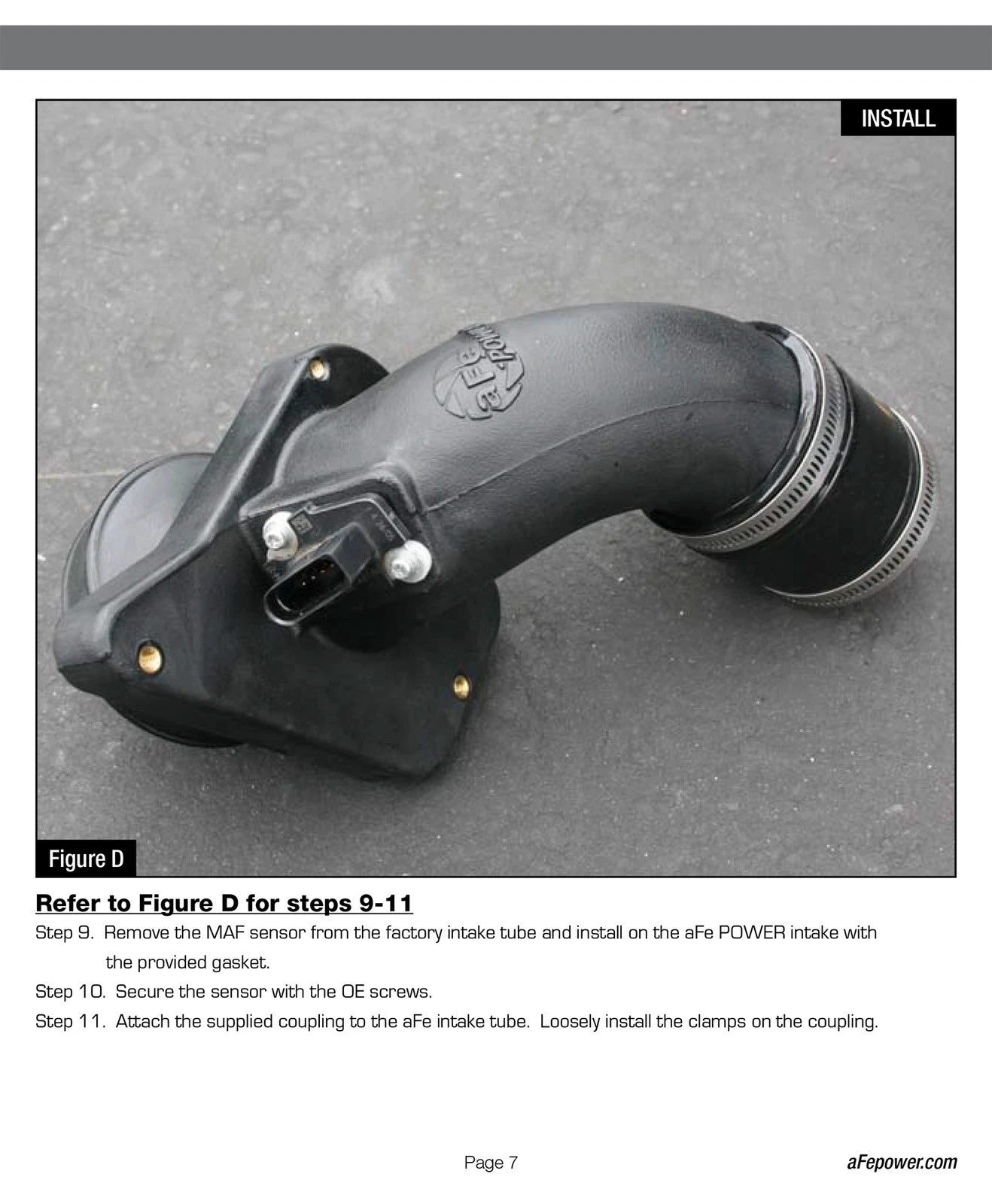 aFe Magnum FORCE Stage-2 Cold Air Intake System w/ Pro 5R Filter | Audi A4 2.0T (06-08) (54-11722)