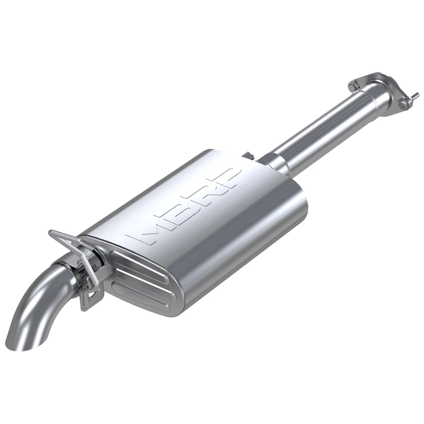 MBRP 2.5in Cat-Back Off-Rd D&S Turn Down Aluminum Exhaust | Jeep TJ (00-06) (S5522AL)