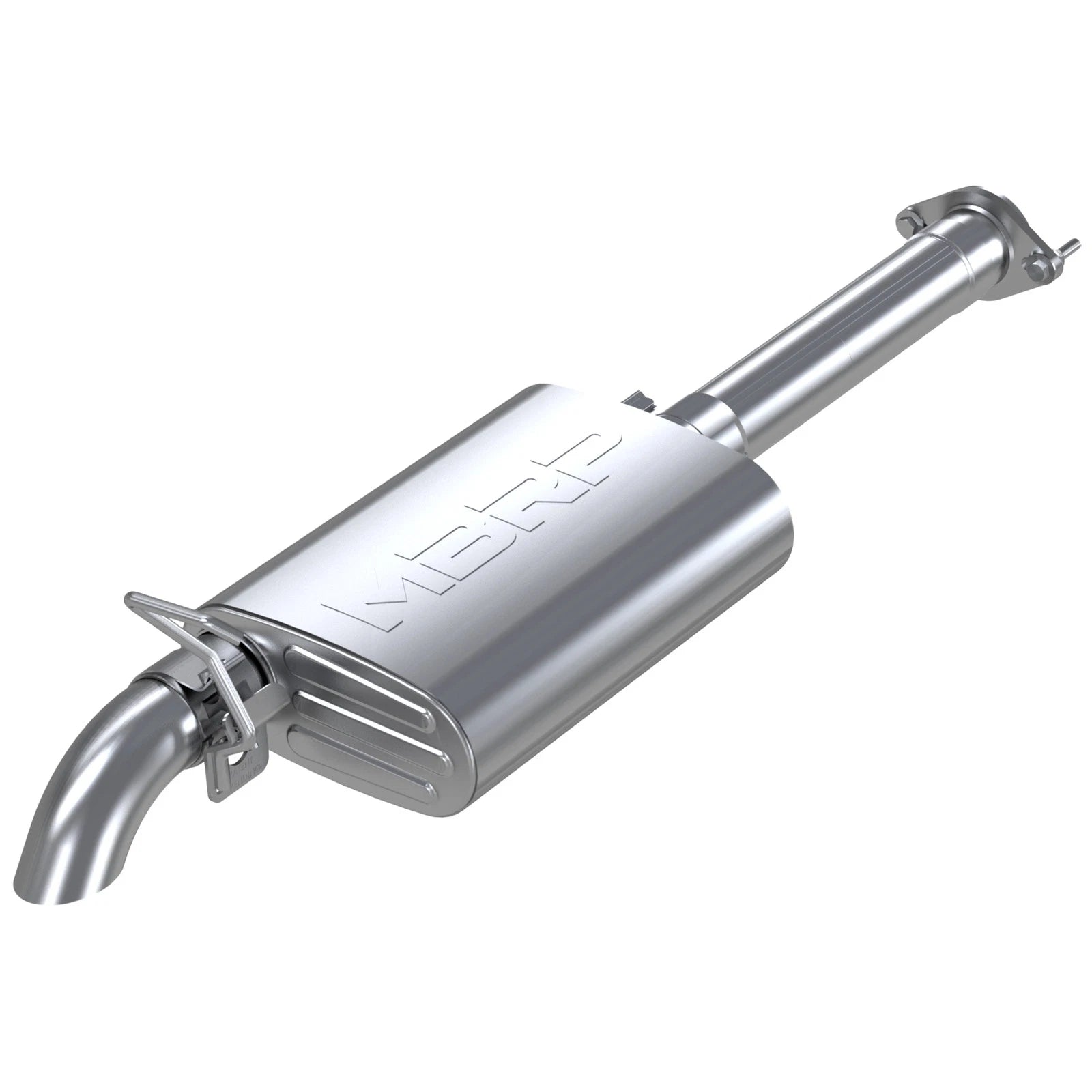 MBRP 2.5in Cat-Back Off-Rd D&S Turn Down Aluminum Exhaust | Jeep TJ (00-06) (S5522AL)