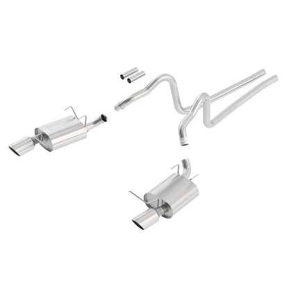 Borla Cat-Back Exhaust System - S-Type | 2011-2014 Ford Mustang 3.7L (140375)
