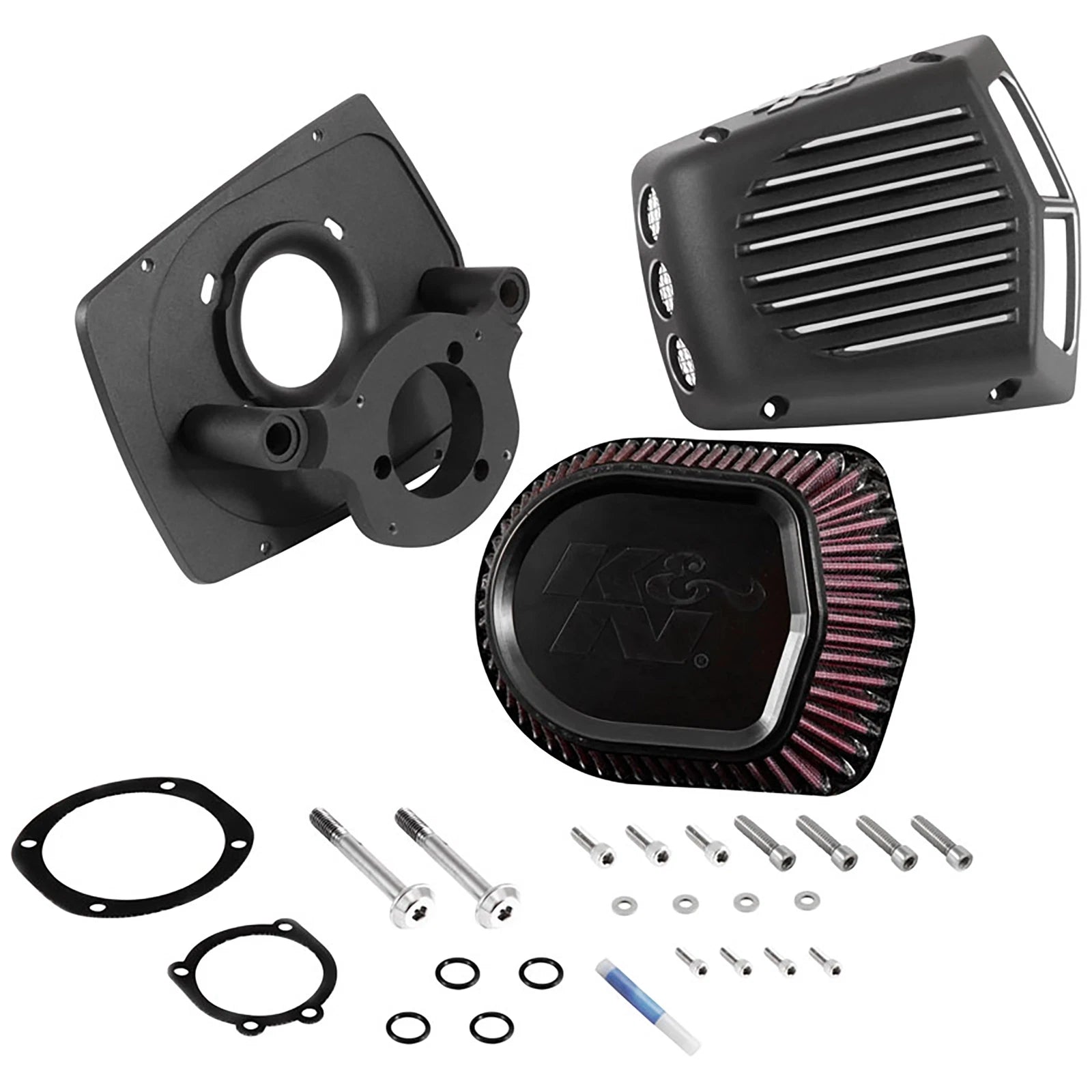 K&N Street Metal Intake System | Harley-Davidson Softail/Dyna (01-16) (RK-3950)