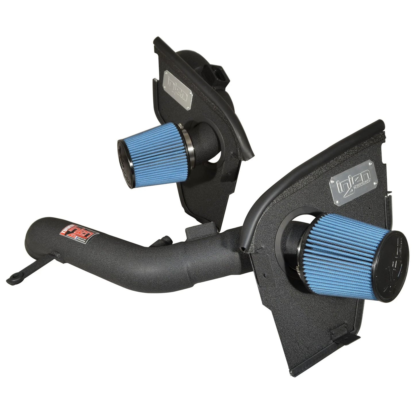 Injen 3.0L Twin Turbo Wrinkle Black Short Ram Intake System w/ MR Technology | BMW M3/M4 (14-18) / M2 (15-21) / 8 Series G14/G15/G16 / 3 Series G20/G21/G28 (SP1116WB)