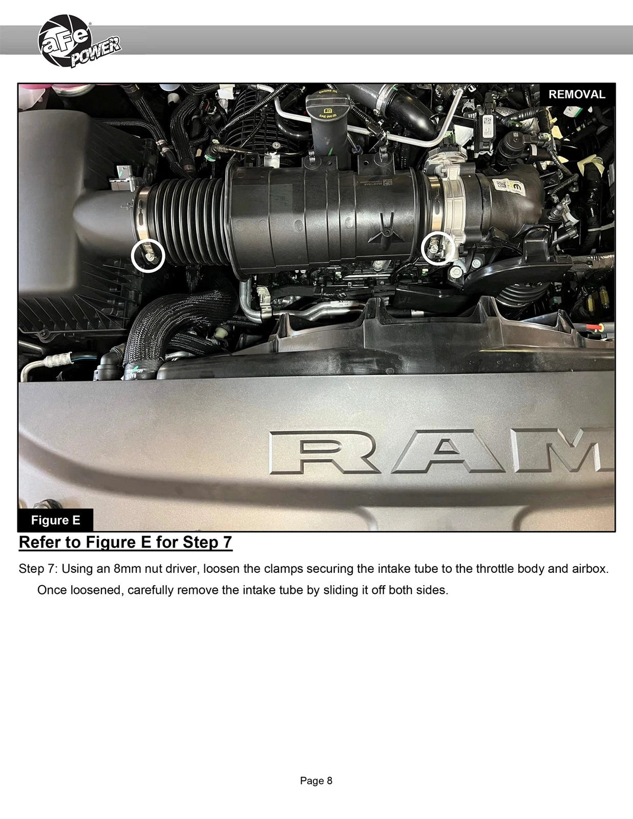 aFe 50-70120R Cold Air Intake System for 2025-26 Ram 1500 / 22-26 Wagoneer 3.0L