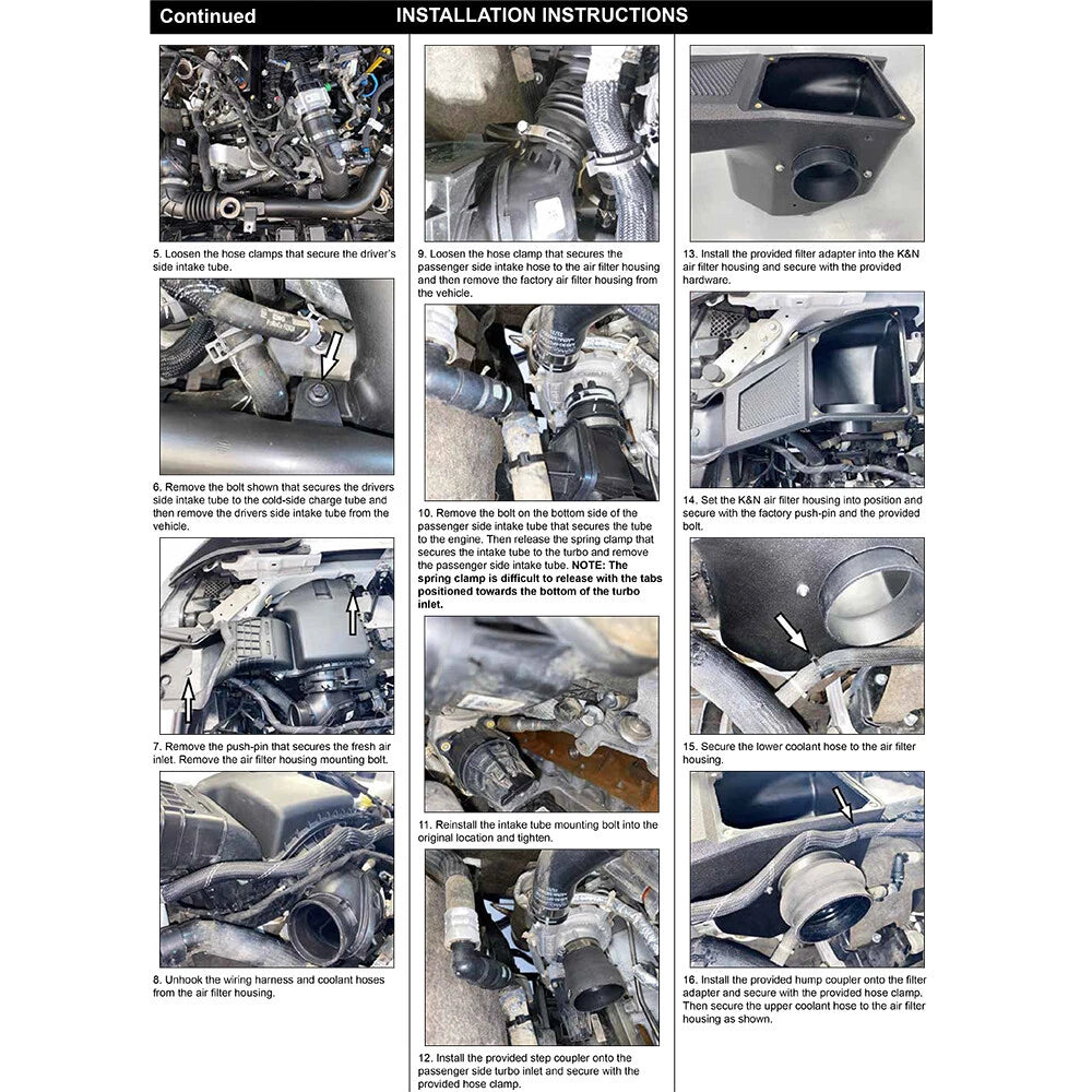 K&N AirCharger Performance Intake | Ford Bronco V6-2.7L (21-23) (63-2619)