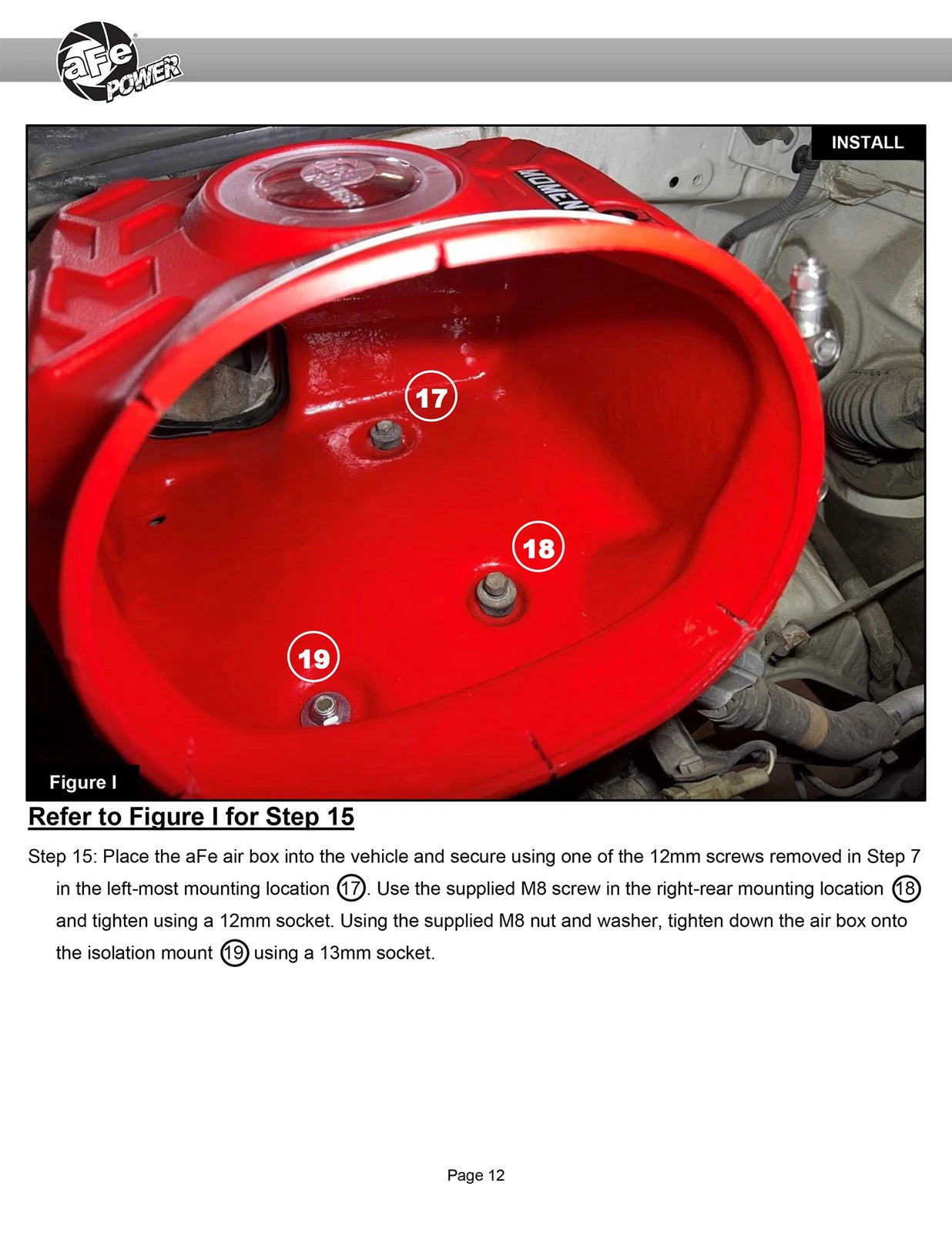 aFe Momentum GT Red Edition Cold Air Intake w/ Pro DRY S Filter | Toyota FJ Cruiser (07-23) (50-70095DR)