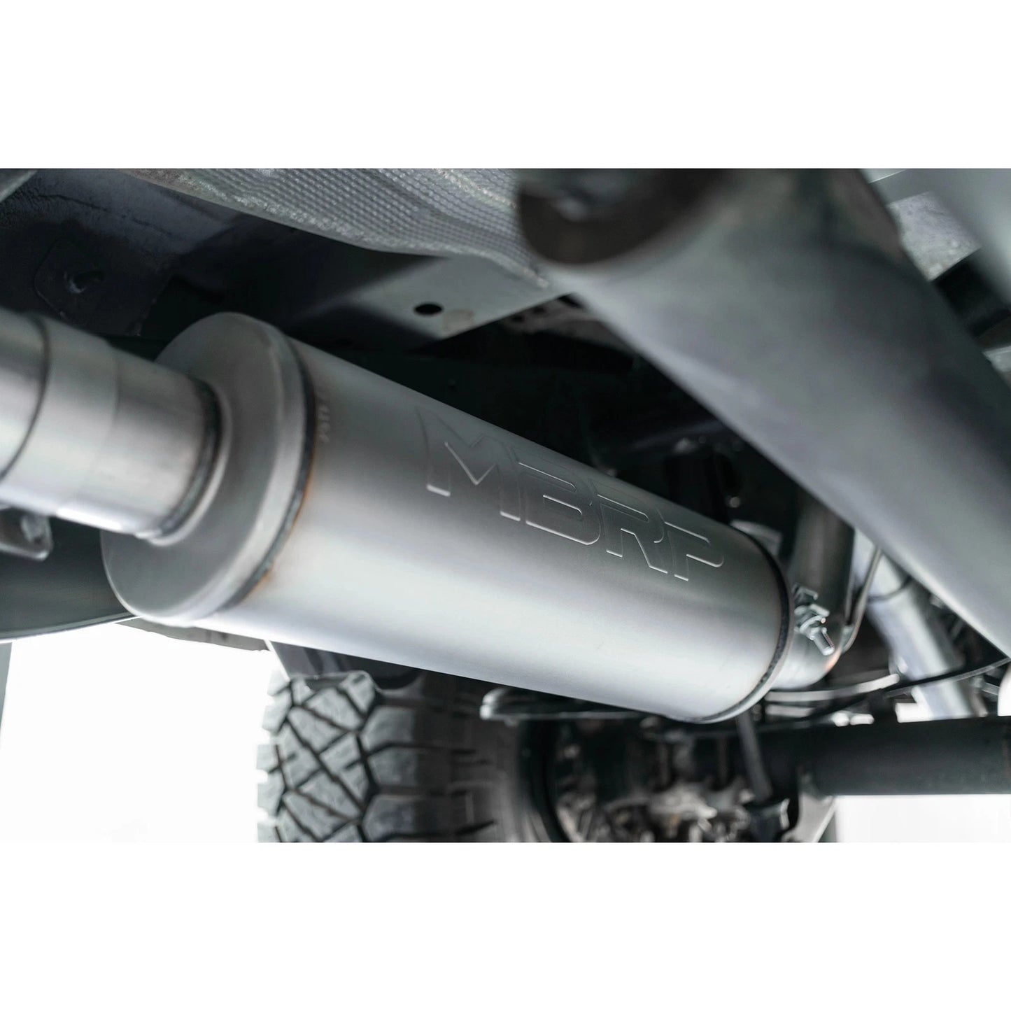 MBRP 3in AL Cat-Back Single Side Exit w/ 4in OD Tip | Ford Ranger Ecoboost 2.3L (19) (S5227AL)