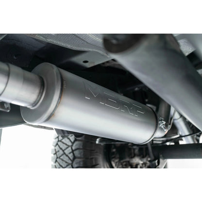 MBRP 3in AL Cat-Back Single Side Exit w/ 4in OD Tip | Ford Ranger Ecoboost 2.3L (19) (S5227AL)