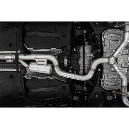 MBRP 3in Cat-Back Quad Tip Exhaust | VW Golf R Mk8 (22+) (S46123CF)