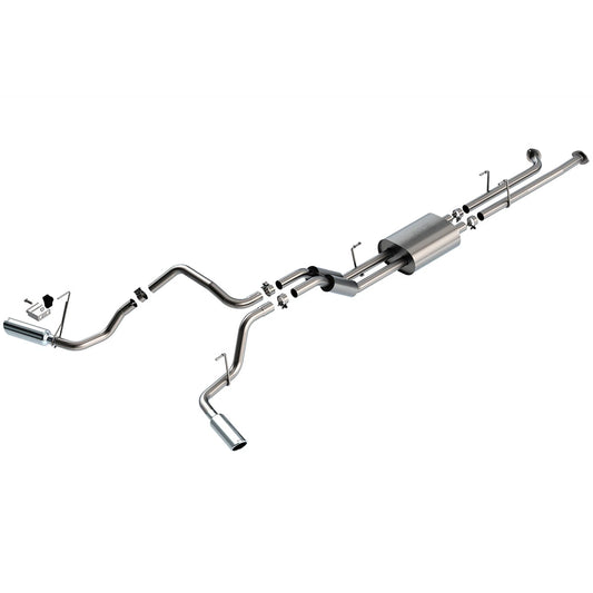 Borla 141021 S-Type Stainless Cat Back Exhaust System for 2007-08 Tundra 5.7L V8
