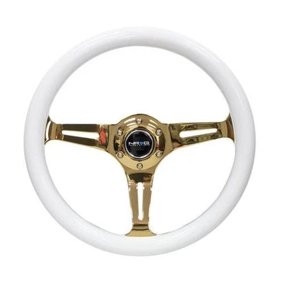 NRG Classic Wood Grain Steering Wheel - 350mm (ST-015)
