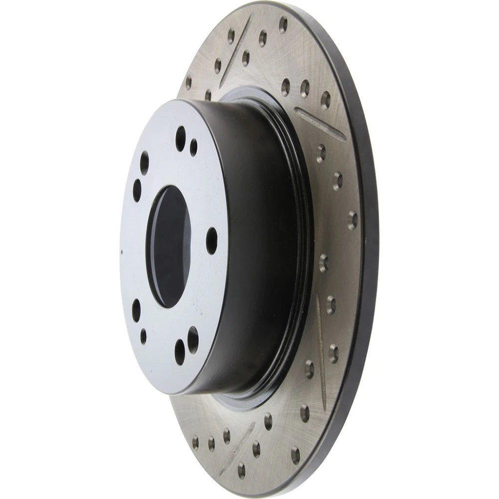 StopTech 127.40055R Rear Right Drilled Brake Rotor for 04-08 TSX / 03-07 Accord
