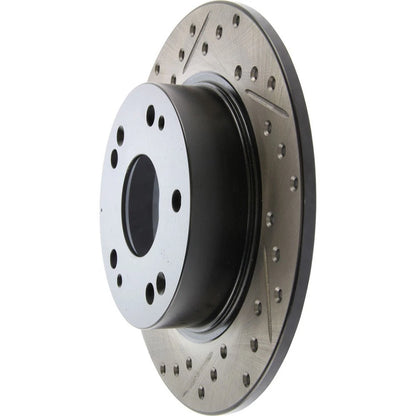 StopTech 127.40055R Rear Right Drilled Brake Rotor for 04-08 TSX / 03-07 Accord