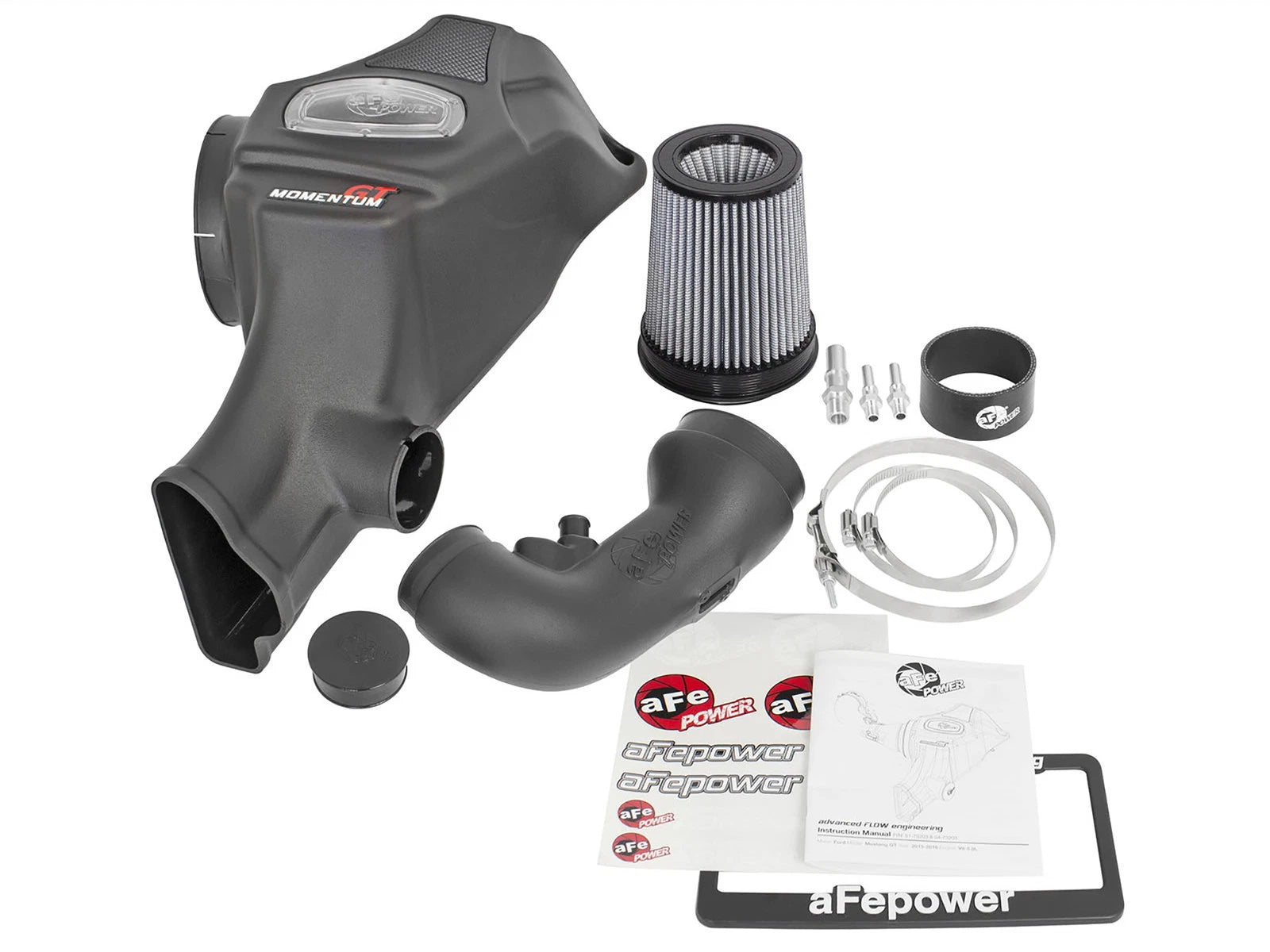 aFe Momentum GT Pro Dry S Intake System | Ford Mustang GT V8-5.0L 2015 (51-73203)