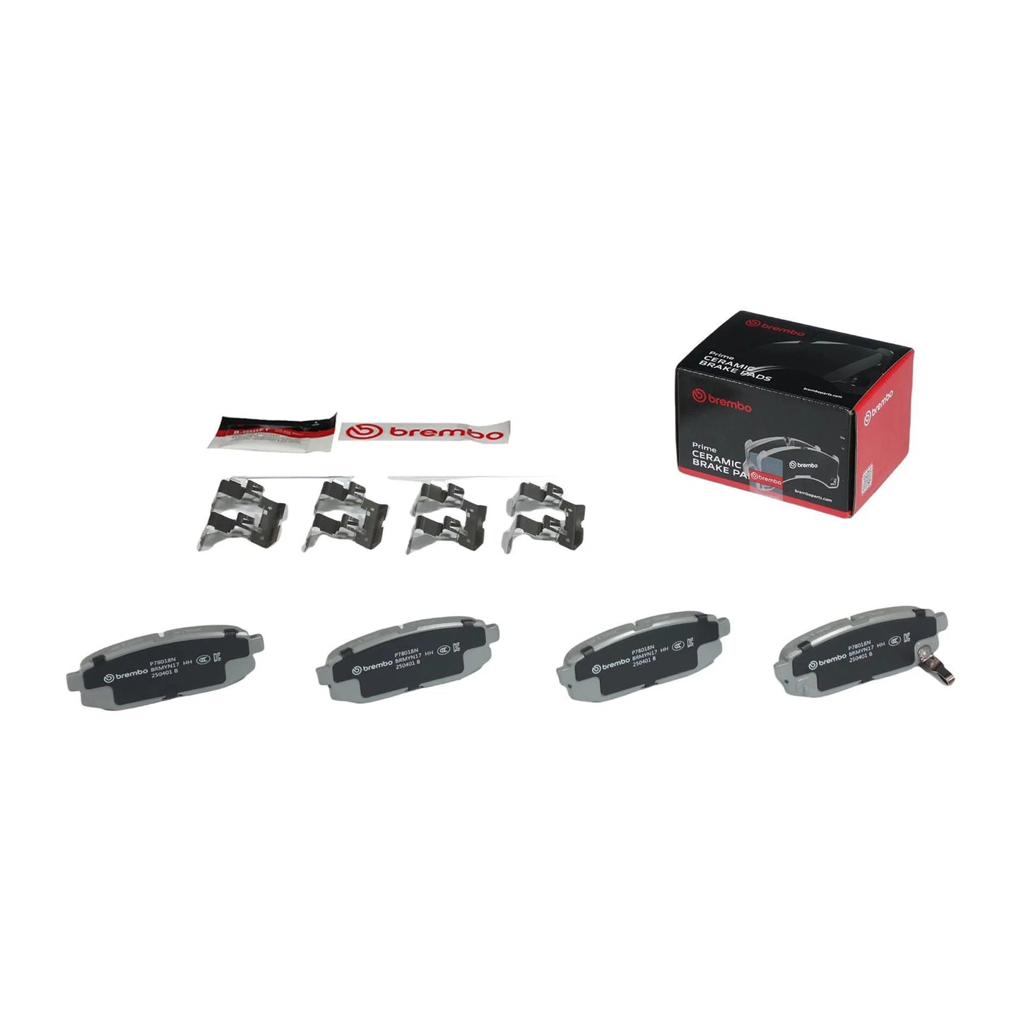 Brembo OEM Eq Rear Brake Pads | Toyota 86/Scion FR-S/Subaru BRZ (13-20) (P78018N)