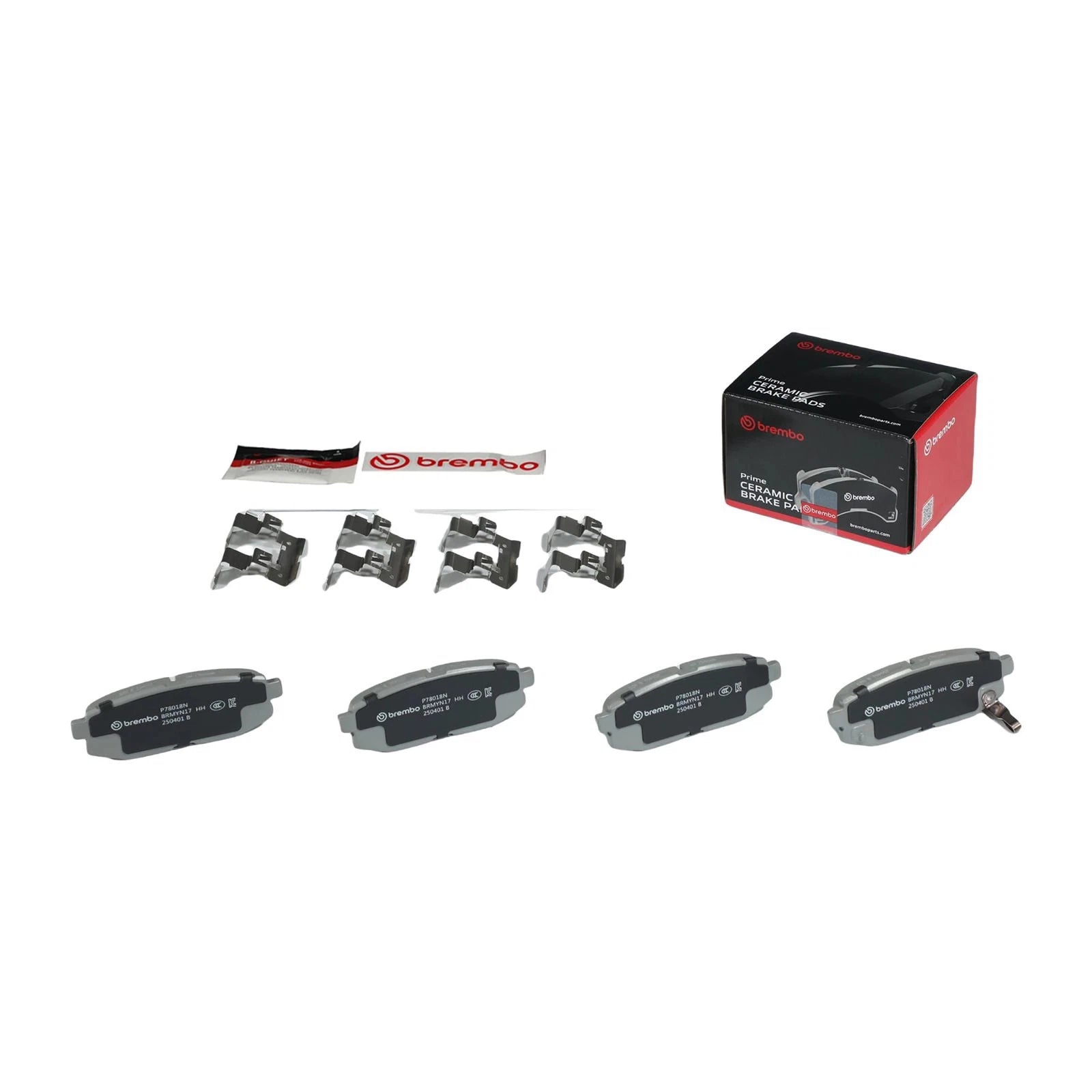 Brembo OEM Eq Rear Brake Pads | Toyota 86/Scion FR-S/Subaru BRZ (13-20) (P78018N)