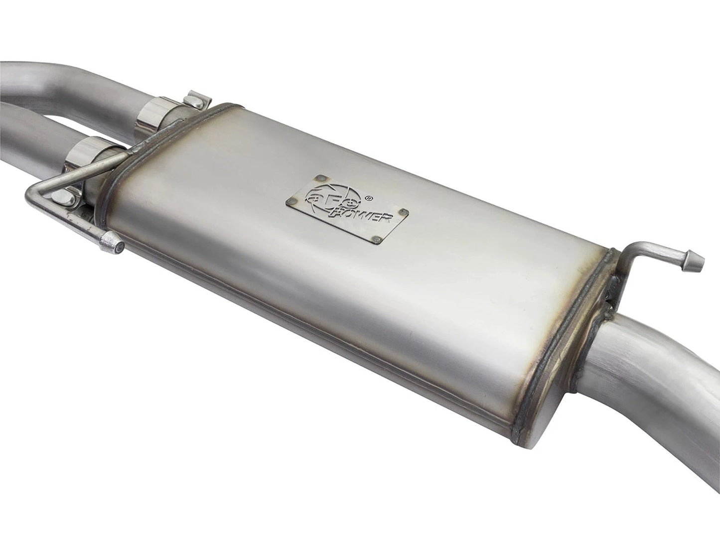 aFe 3in to 2.5in SS Cat-Back Exhaust w/ Black Tip | Ford F150 (04-08) V8 4.6/5.4L (49-43079-B)