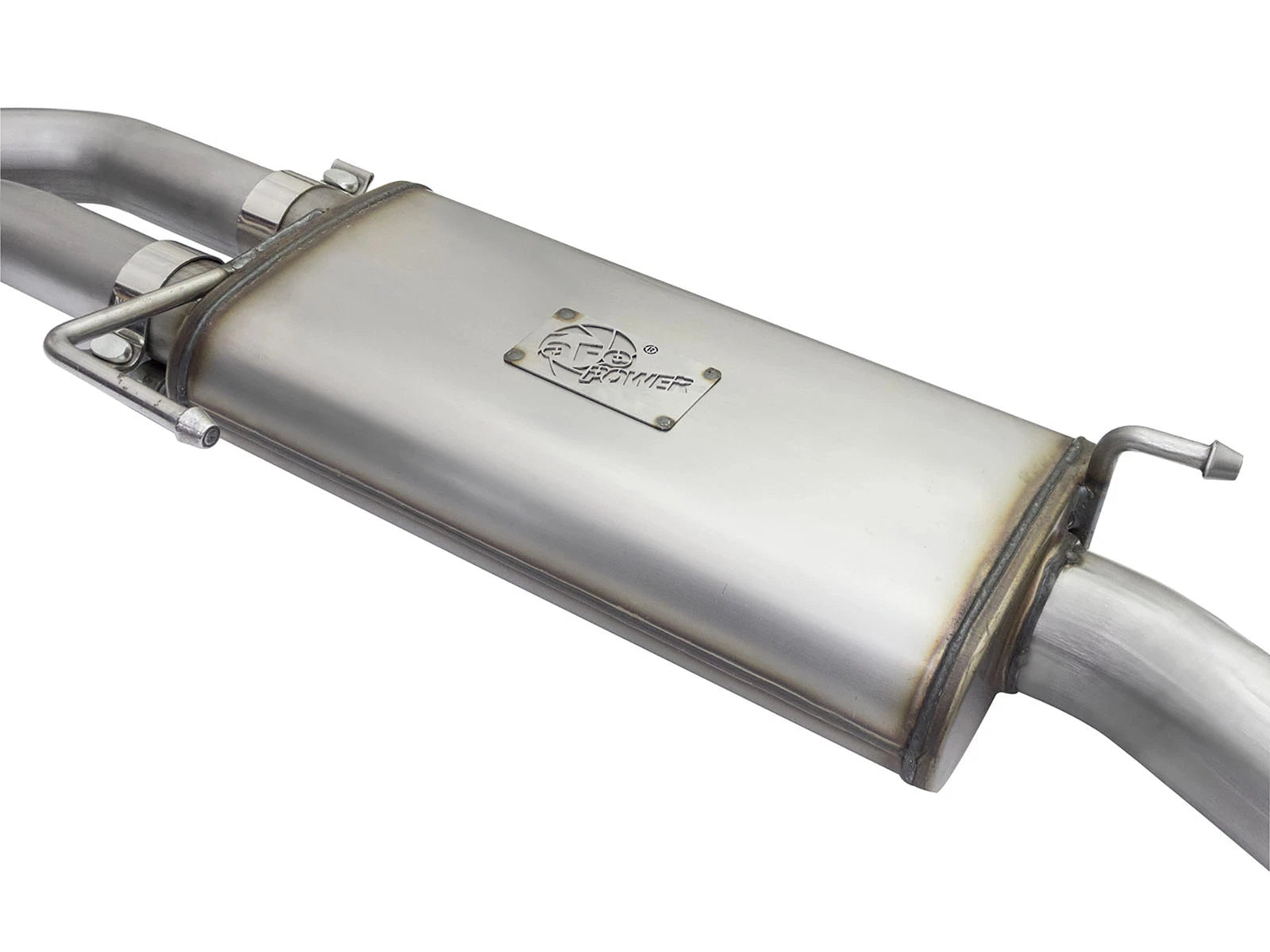 aFe 3in to 2.5in SS Cat-Back Exhaust w/ Black Tip | Ford F150 (04-08) V8 4.6/5.4L (49-43079-B)