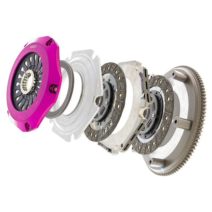 Exedy Hyper Multi Series SDF Type Twin Clutch Kit | 2008-2015 Mitsubishi Evo X (MM062SDF)