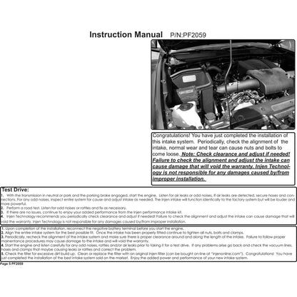 Injen 16-20 Toyota Tacoma 3.5L V6 Short-Ram Intake System w/ Air Fusion | Toyota Tacoma (16-23)