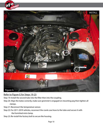 aFe Momentum GT Cold Air Intake w/ Pro DRY S Filter | Dodge Challenger/Charger (11-15) (51-72201)