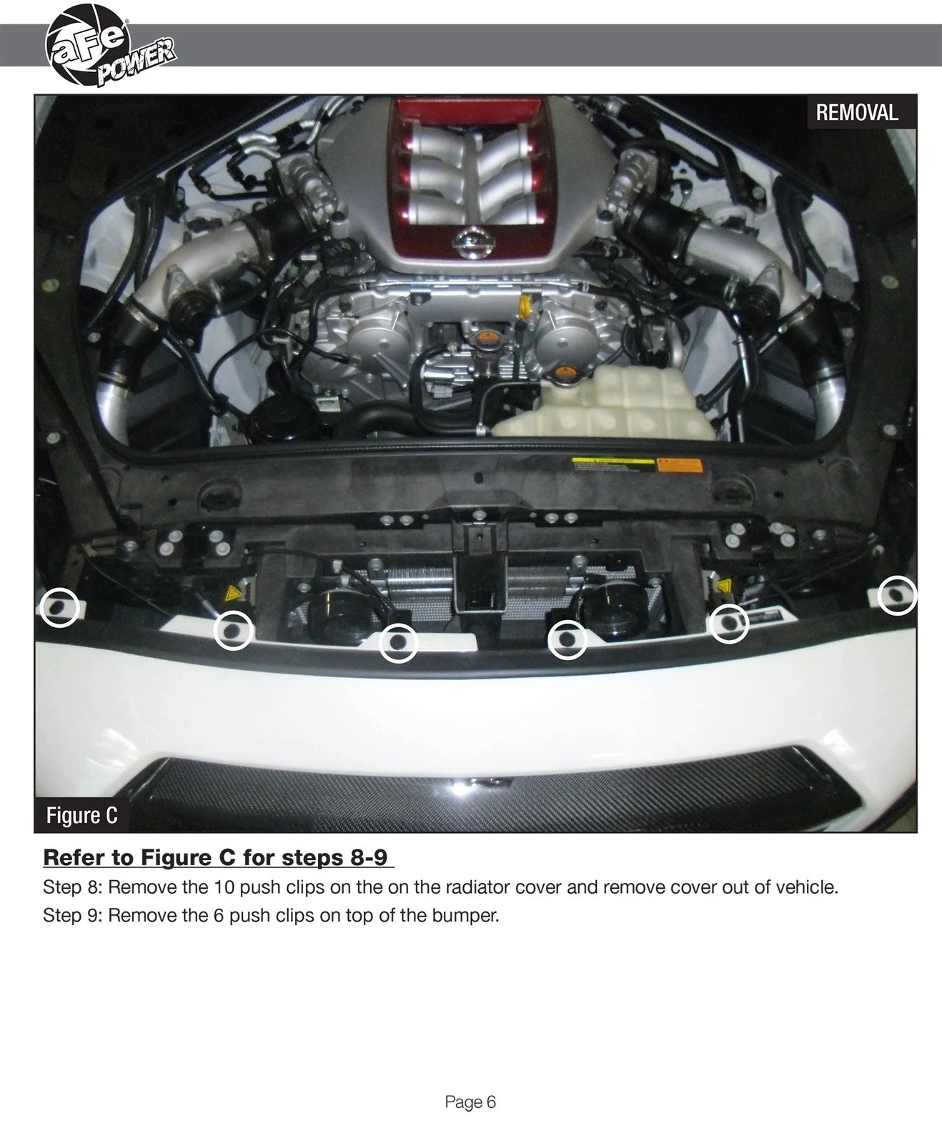 aFe Takeda Stage-2 Pro 5R Cold Air Intake System w/ Pro 5R Filter | Nissan GT-R (09-24) (TA-3007B)