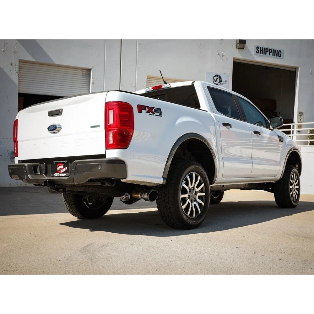 aFe 3in 409 SS Axle-Back Exhaust w/ Black Tip | Ford Ranger 19-23 (49-43114-B)