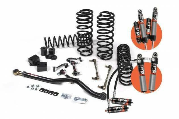 JKS 18-21 Jeep JL J-Venture 3in 2Dr w/Fox 2.5 Performance Elite Series Shocks STD Rate Coils