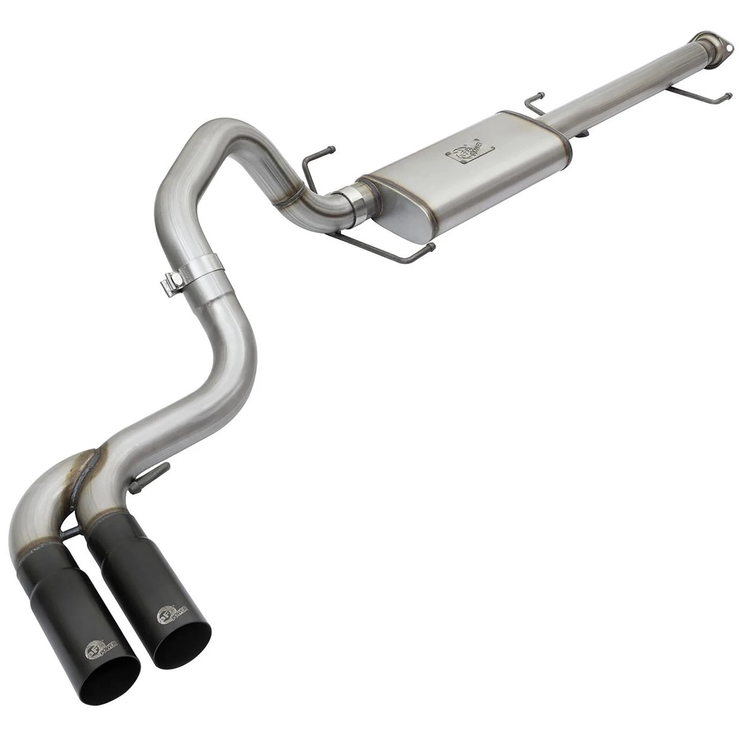 aFe Rebel Series 3in SS Cat-Back Exhaust w/ Mid-Side Exit | FJ Cruiser (07-14) (49-46030-B)