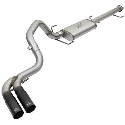 aFe Rebel Series 3in SS Cat-Back Exhaust w/ Mid-Side Exit | FJ Cruiser (07-14) (49-46030-B)
