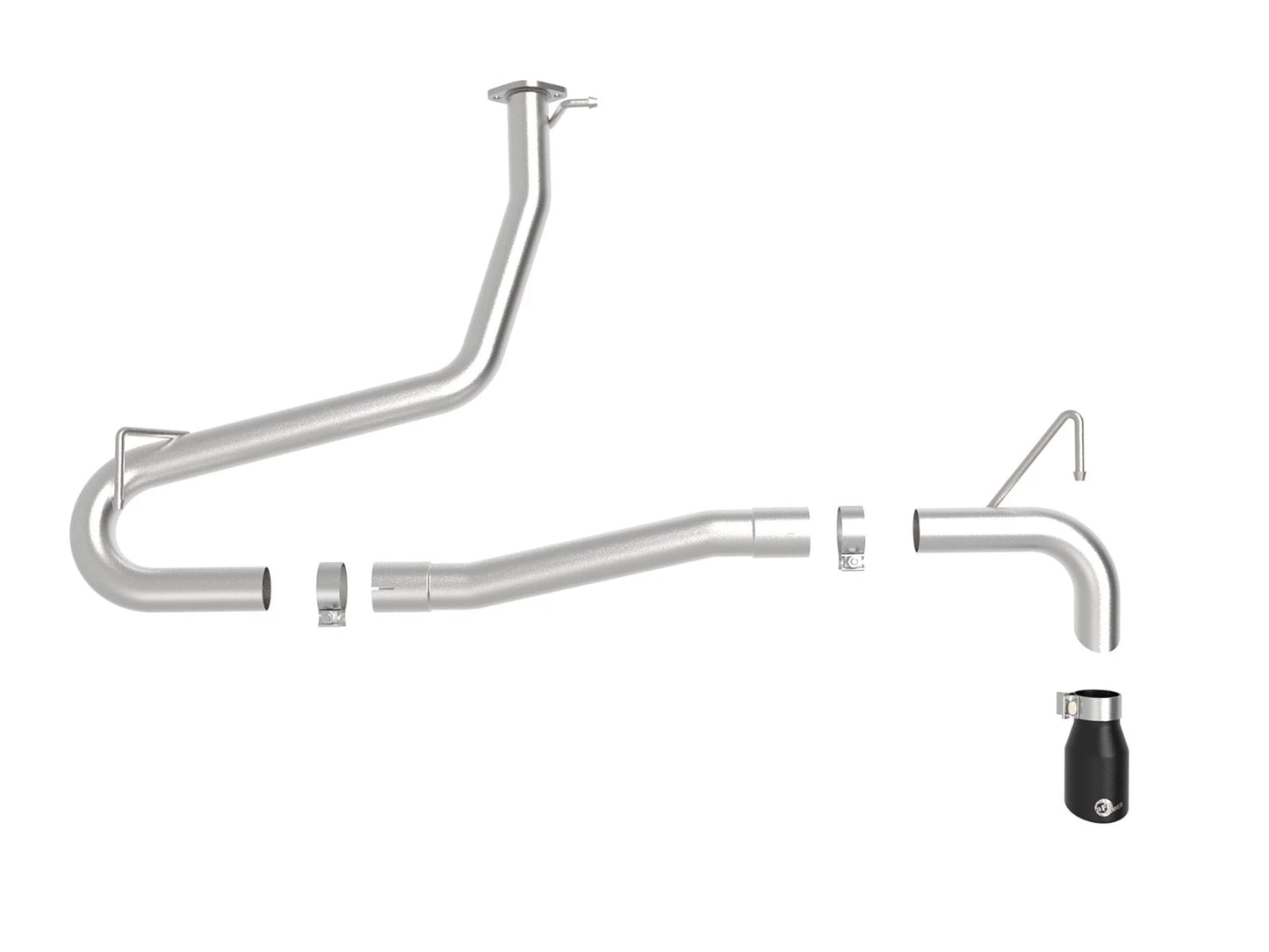 aFe 2.5in SS Axle-Back Exhaust w/ Black Tips | Hyundai Kona AWD (18-22) (49-37017NM-B)