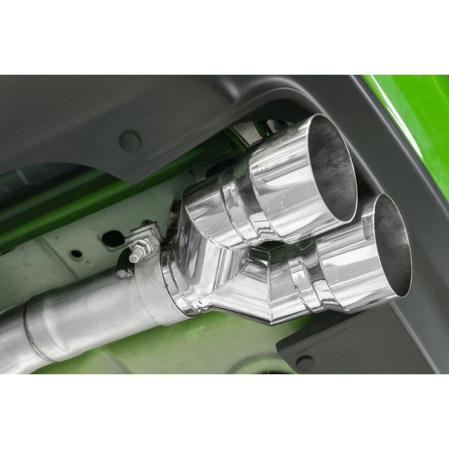 MBRP Race Series 3in Cat-Back D&S Exhaust w/ Quad Tips | Dodge Challenger 16+ (S7114AL)